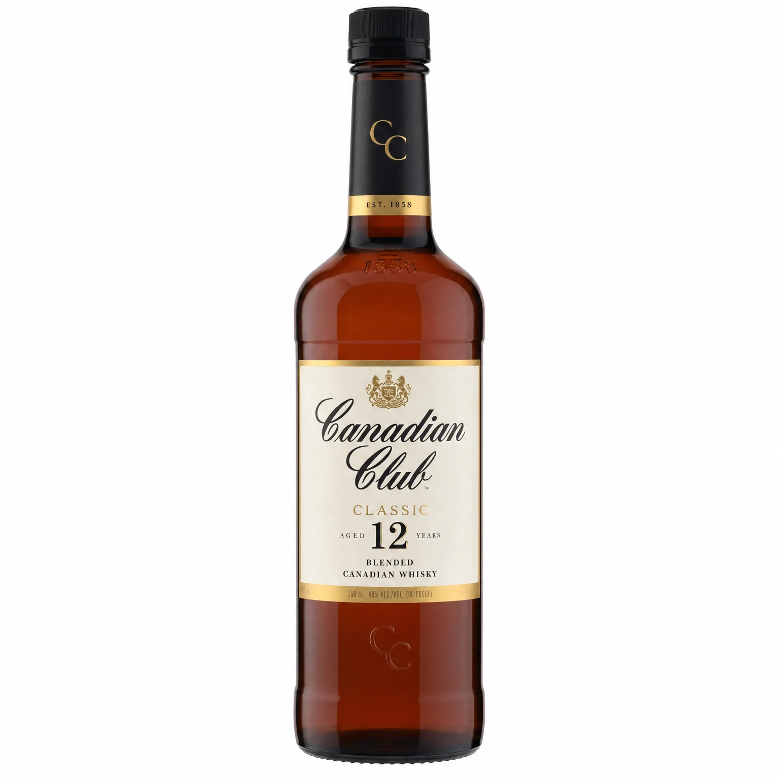 Canadian Club Classic 12 Year Old Canadian Whisky 750ml