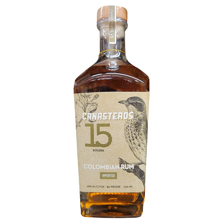 Canasteros 15 Solera Colombian Rum - 750ml