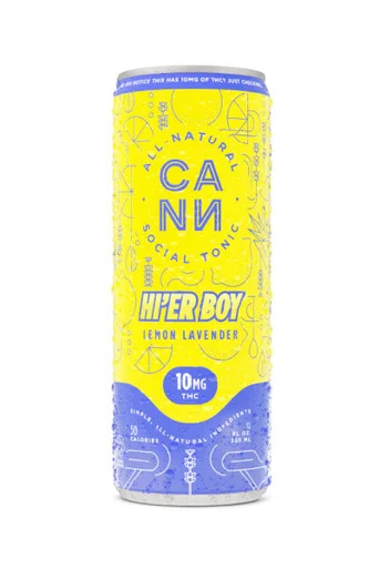 Cann Lemon Lavender 10mg THC 4pk 12oz cans