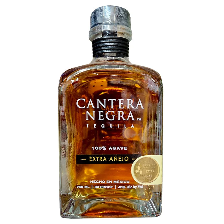 Cantera Negra Extra Anejo Tequila- 750ml