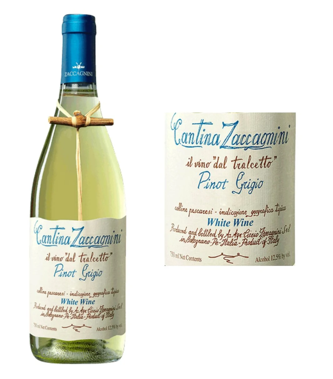Cantina Zaccagnini Pinot Grigio 2024 (750 ml)