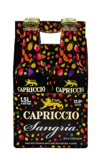 Capriccio Sparkling Sangria 4pk 375ml