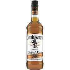 Captain Morgan 100 Proof Spiced Rum 1L