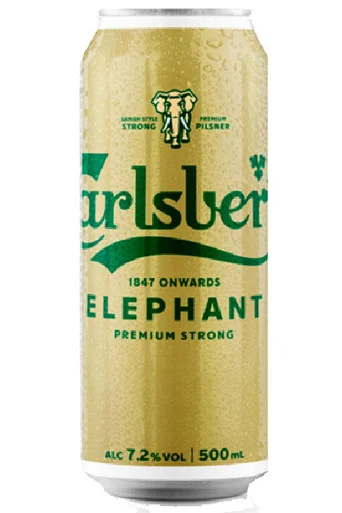 Carlsberg Elephant Danish Lager 4pk 16.9oz cans