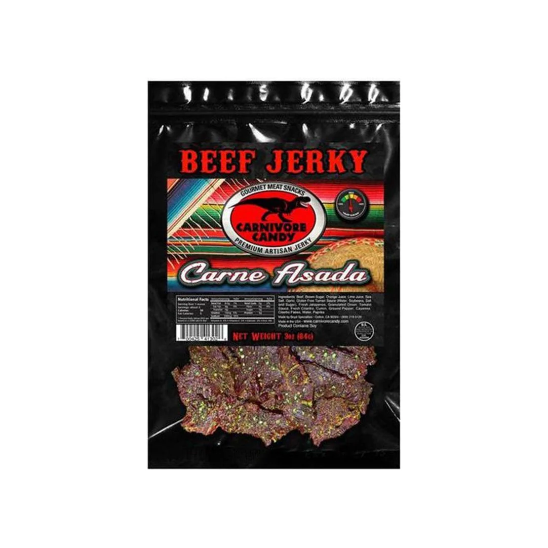 Carnivore Candy Carne Asada Beef Jerky