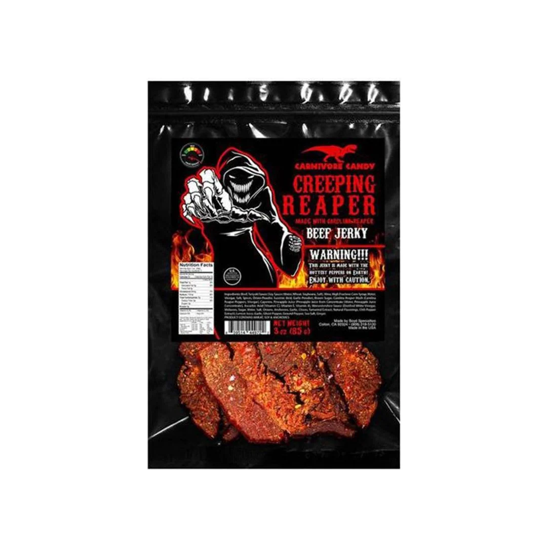 Carnivore Candy Creeping Reaper Beef Jerky