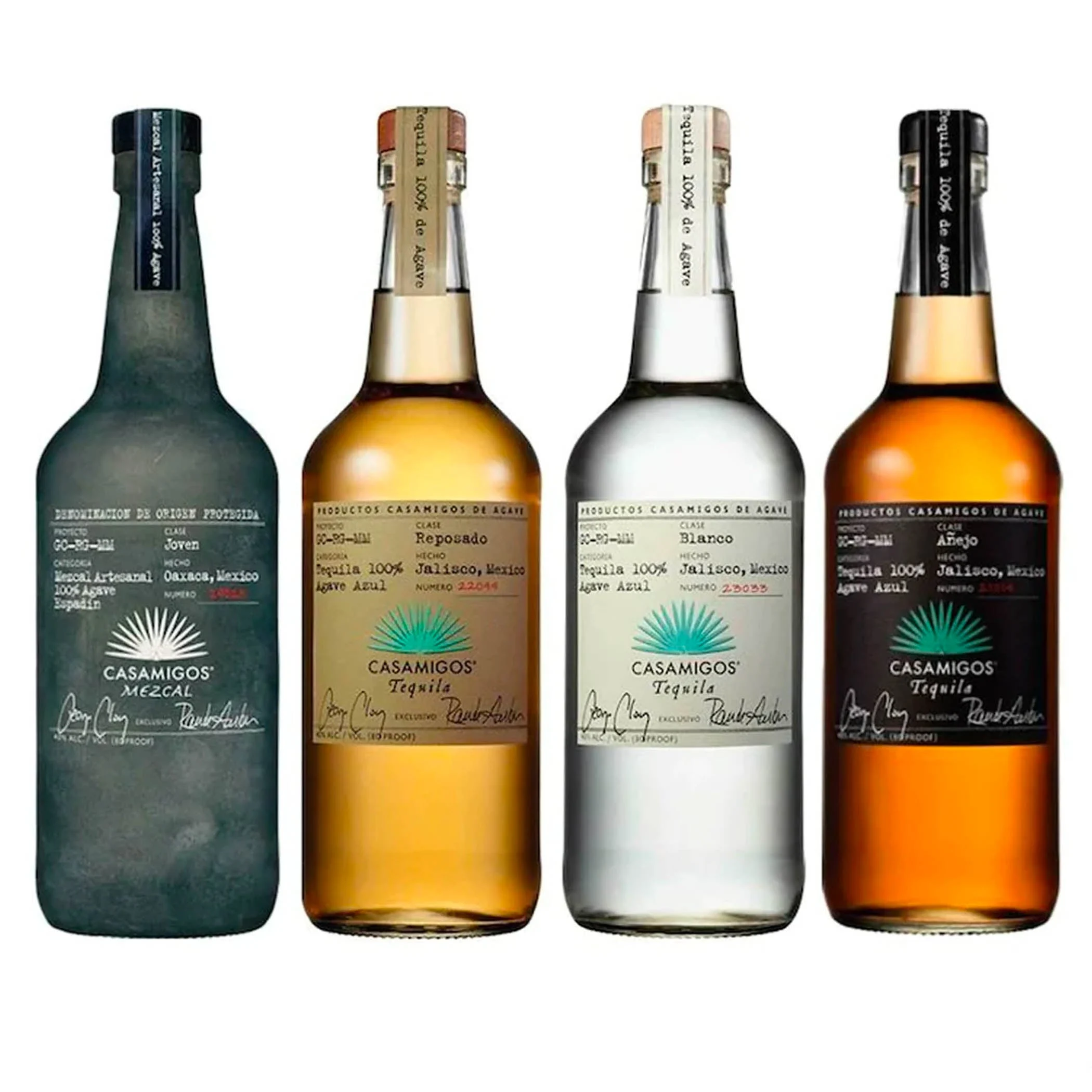 Casamigos Blanco, Reposado, Anejo & Mezcal Value Bundle