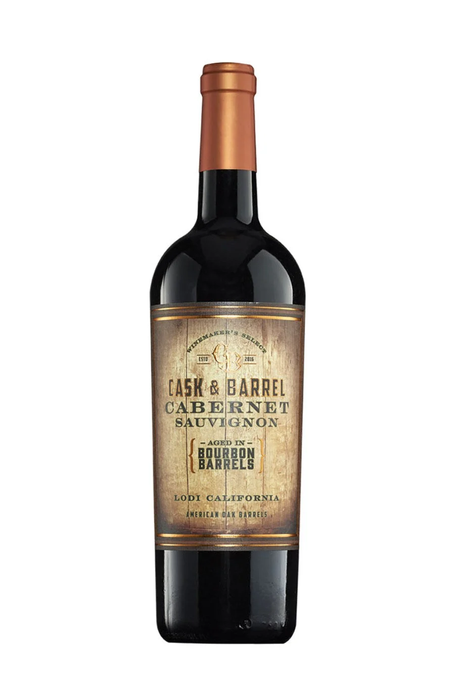 Cask & Barrel Bourbon Barrel Aged Cabernet Sauvignon (750 ml)