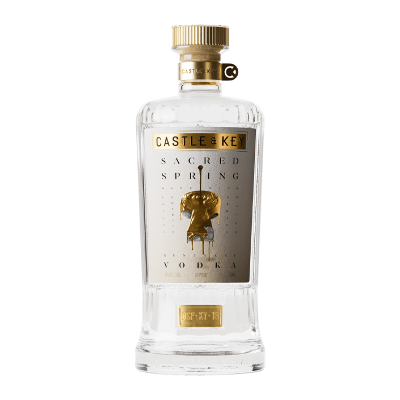Castle & Key Sacred Spring Vodka 750ml
