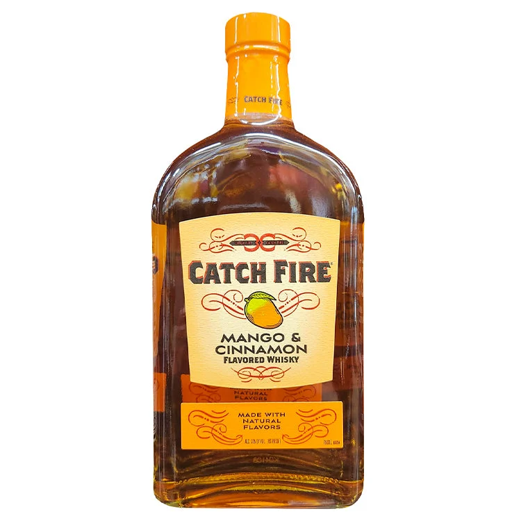 Catch Fire Mango & Cinnamon Whiskey Liqueur - 750ml