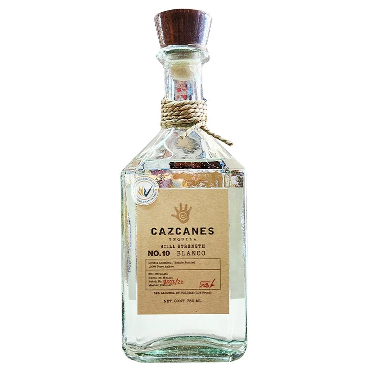 Cazcanes No.10 Blanco Still Strength Tequila - 750ml