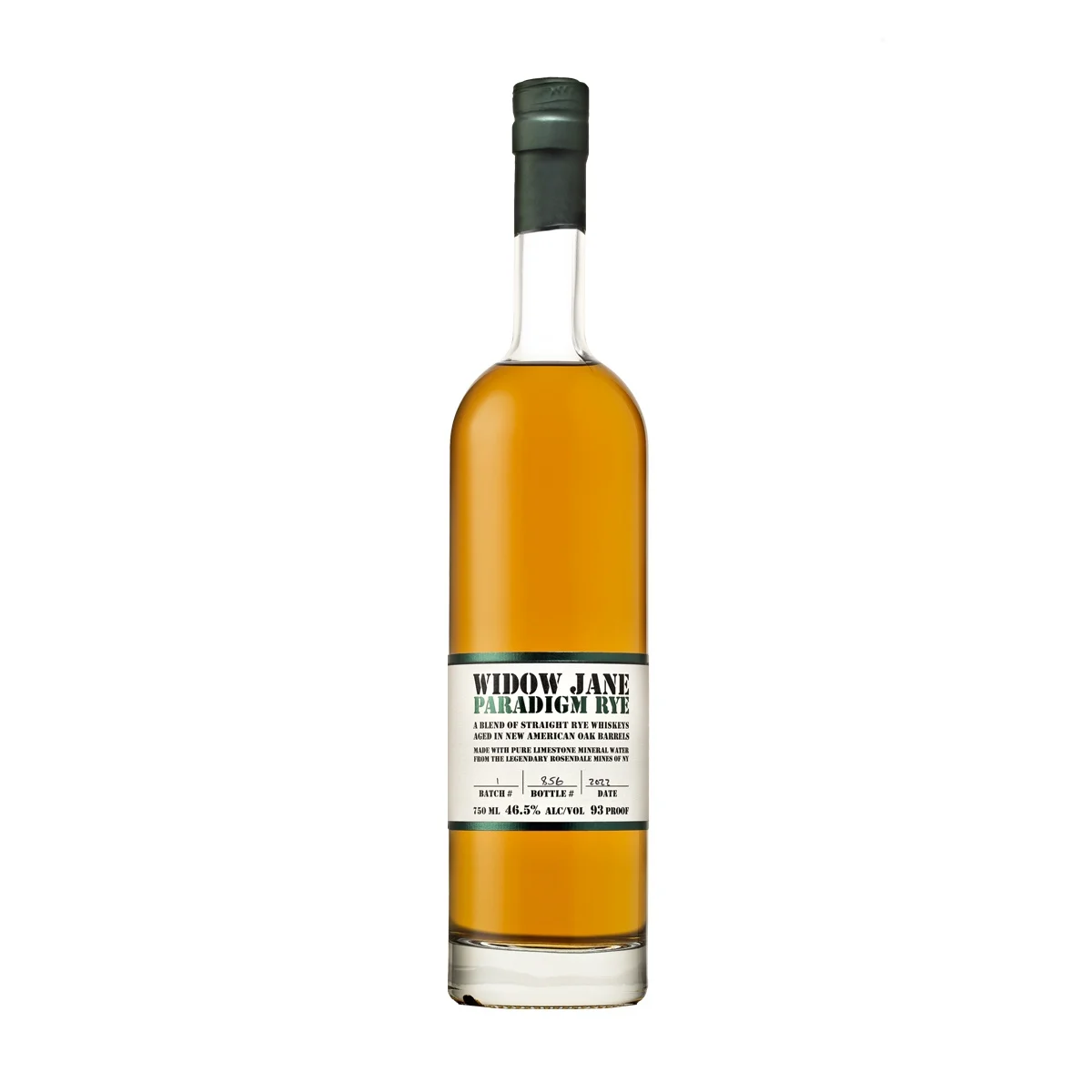 Widow Jane Paradigm Rye Whiskey