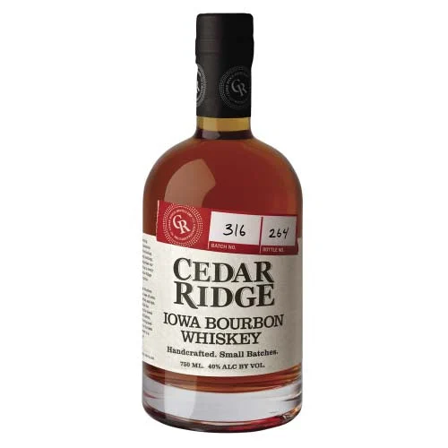 Cedar Ridge Iowa Bourbon Whiskey