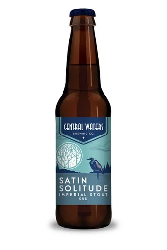 Central Waters Satin Solitude Imperial Stout 6pk bottles