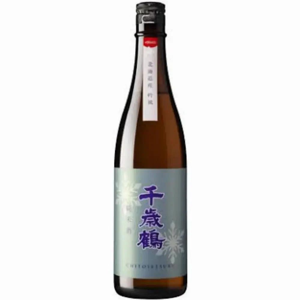 Chitosetsuru Junmai Ginjo Sake Kita Shizuka "Northern Droplets"Off Dry 720ml