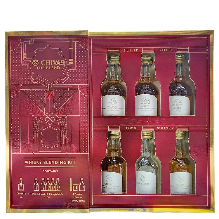 Chivas Regal Blending Kit Scotch Whiskey - 50ml Shots