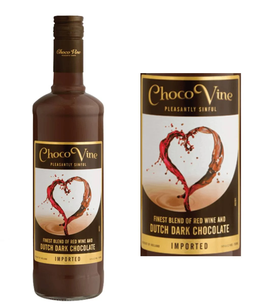 ChocoVine Dutch Dark Chocolate Dessert Wine NV (750 ml)