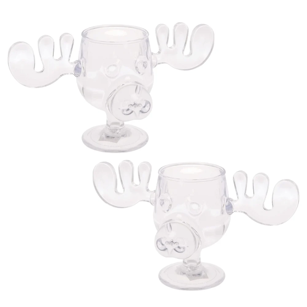 Christmas Vacation Moose Mugs (Acrylic) (set of 2)