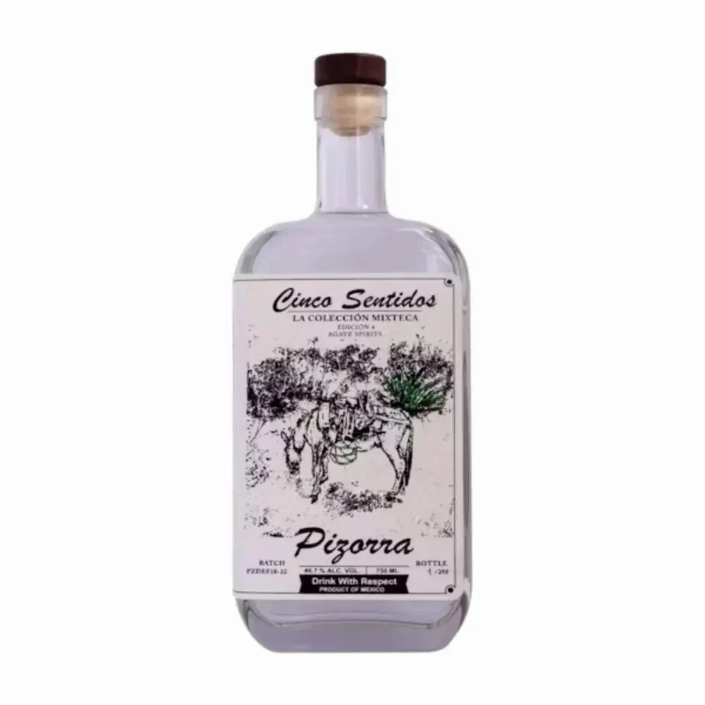 Cinco Sentidos Coleccion Mixteca Edicion 4 Pizorra 750ml Batch PZDEF10-22