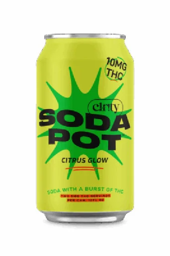 Clr!ty SodaPot Citrus Glow 10mg THC 4pk 12oz cans