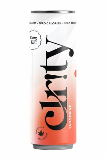 Clr!ty Tangerine 4pk 12oz cans 10mg THC