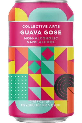 Collective Arts Non-Alcoholic Guava Gose 4pk 12oz cans