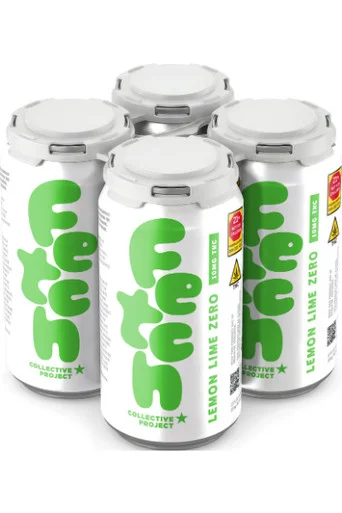Collective Project Fetch Lemon Lime Zero 10mg THC 4pk 12oz cans
