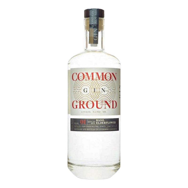 Common Ground Basil & Elderflower Gin 750ml