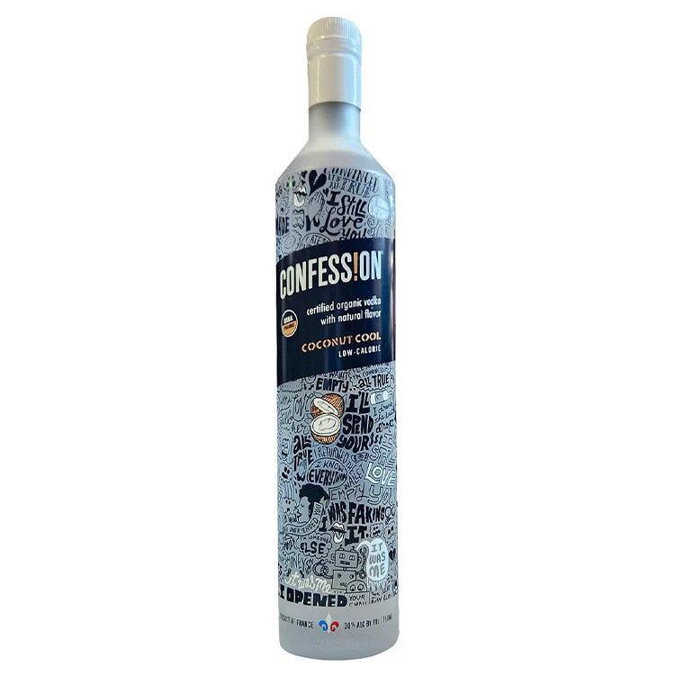 Confession Coconut Cool Organic French Vodka - 750ml