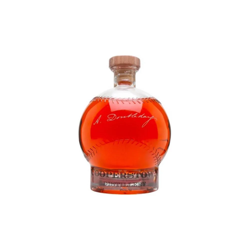 Cooperstown Doubleday Baseball Bourbon Whiskey