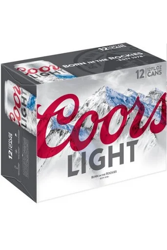 Coors Light 12pk cans