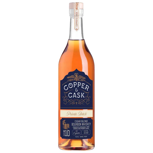 Copper & Cask Private Batch 8yr Cigar Blend Bourbon Whiskey WS-10