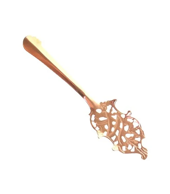 Copper Plated Wormwood Absinthe Spoon