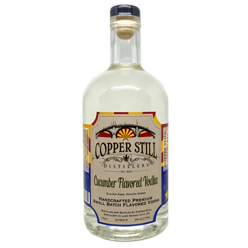 Copper Still Distillery Cucumber Flavored Vodka 750mL