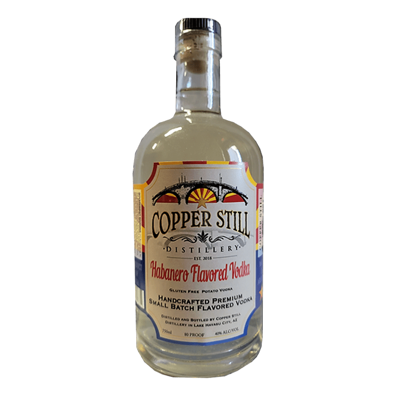 Copper Still Distillery Habanero Flavored Vodka 750mL