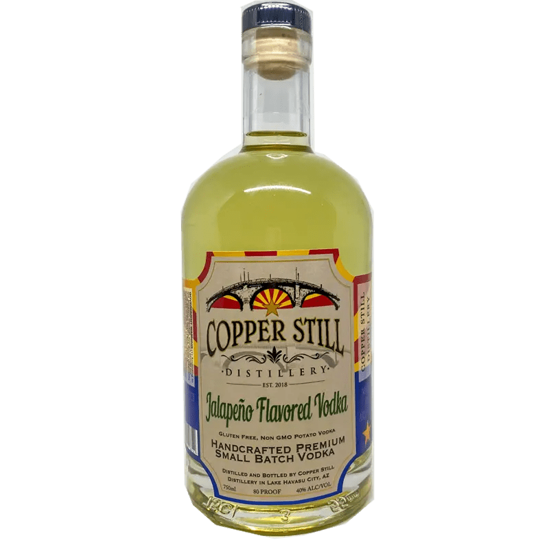 Copper Still Distillery Jalapeno Flavored Vodka 750mL
