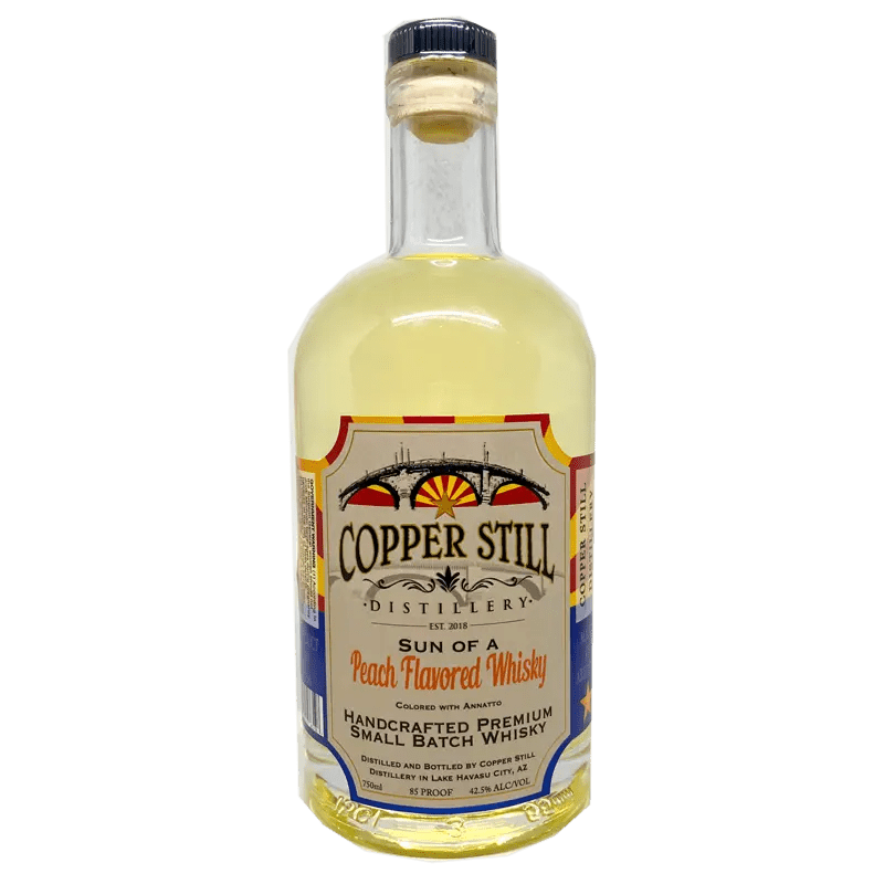 Copper Still Distillery Peach Flavored Whisky 750mL