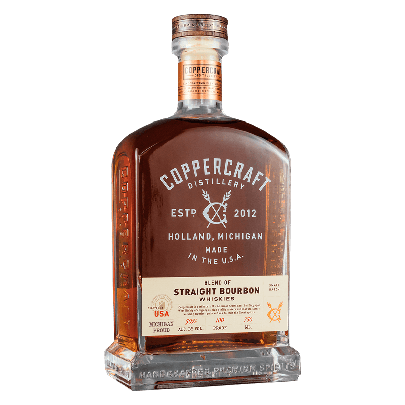 Coppercraft Distillery Straight Blended Bourbon Whiskey 750mL