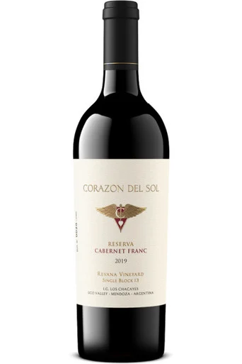 Corazon del Sol Cabernet Franc Los Chacayes Uco Mendoza