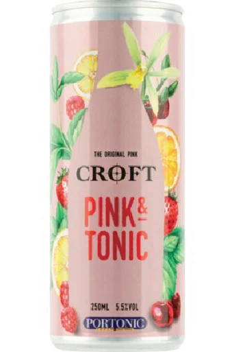 Croft Pink & Tonic 4pk 250ml cans