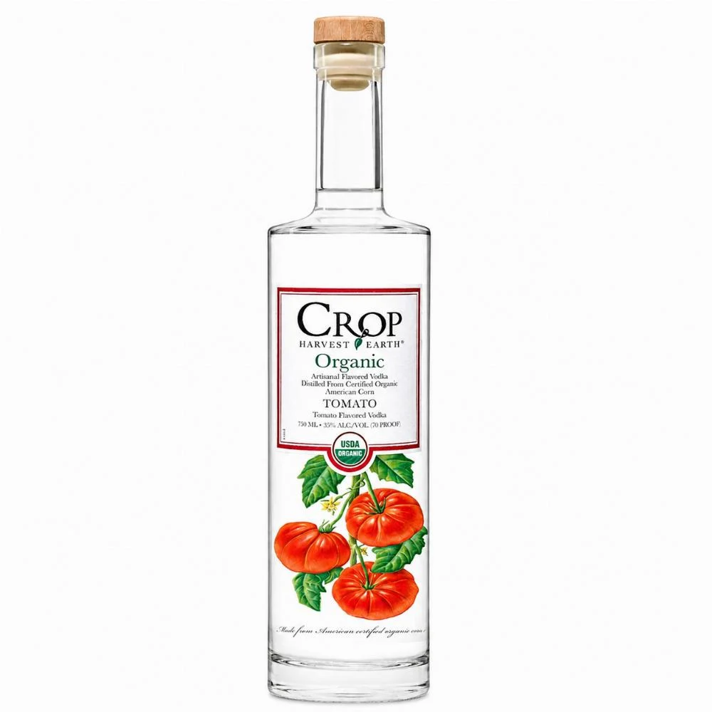 Crop Harvest Earth Vodka Tomato 750ml USDA Organic
