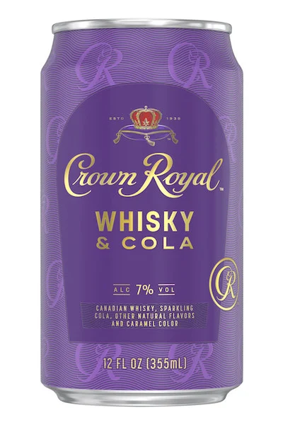 Crown Royal Whisky & Cola 4pk 12oz Cans