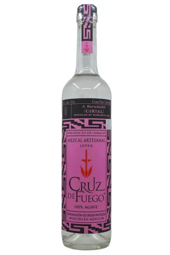 Cruz de Fuego Mezcal Cirial Purple label
