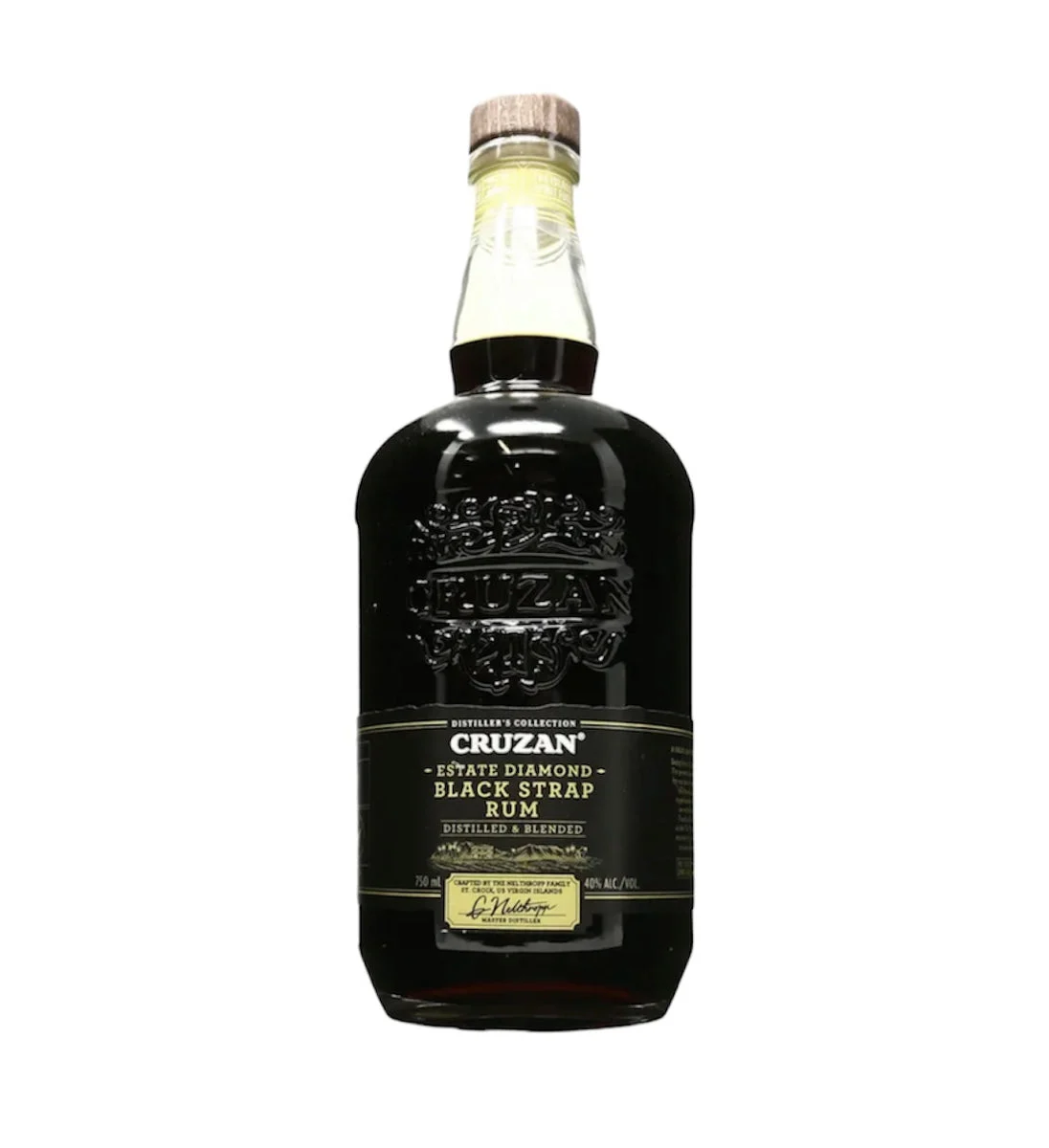 Cruzan Black Strap Rum 750ml