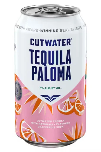 Cutwater Paloma Tequila RTD 4pk cans