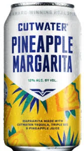 Cutwater Pineapple Margarita 4 Pack 12oz Cans