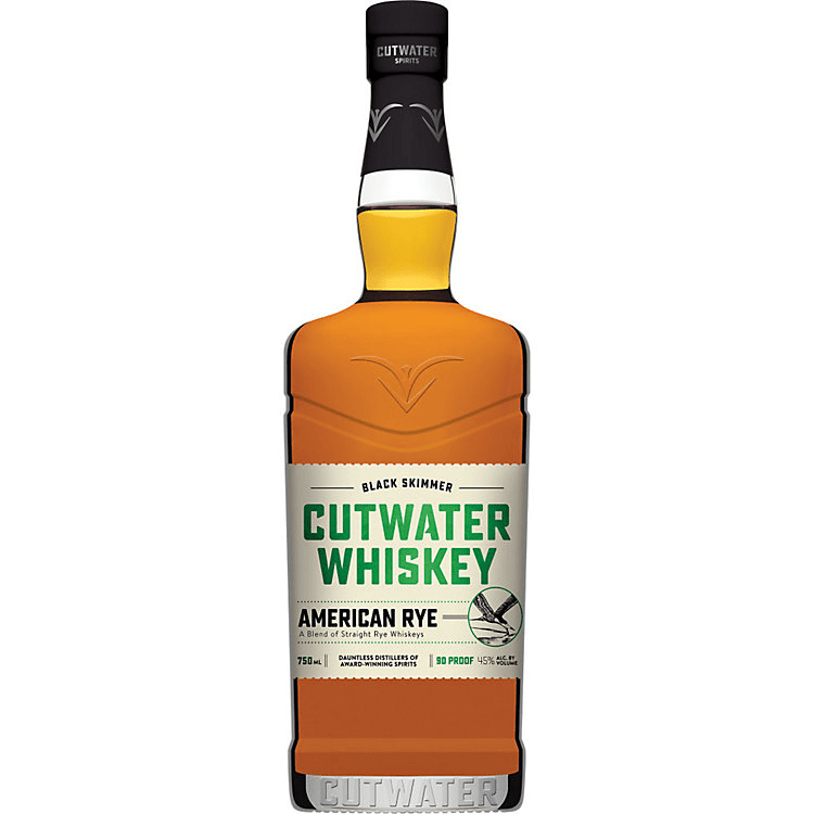 Cutwater Rye Whiskey Black Skimmer American Rye 750ml