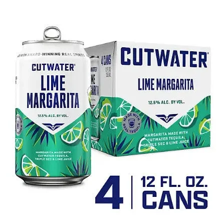 Cutwater Spirits LIME Margarita 355ml 4 pack