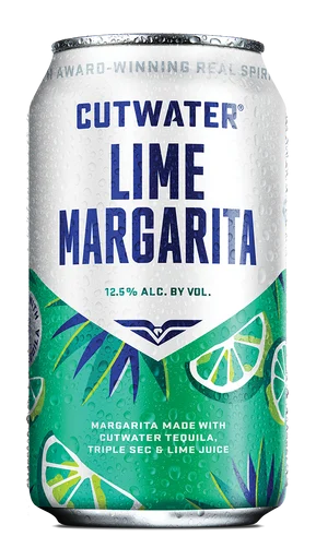 Cutwater Spirits Ready to Drink Lime Margarita 4pk cans