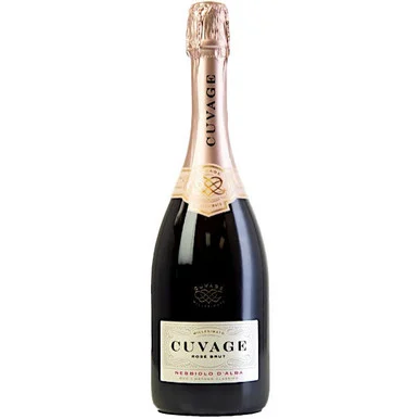 Cuvage Brut Rose Nebbiolo d'Alba Sparkling DOC 2019 750ml Rated 91WA